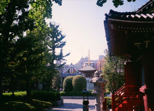 Senso-ji surroundings