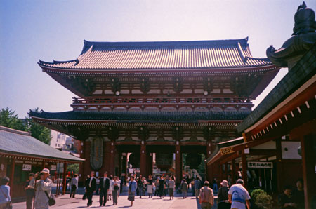 Senso-ji reverse shot