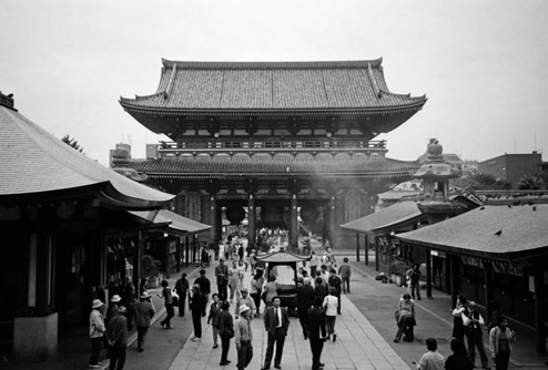 Senso-ji  reverse shot